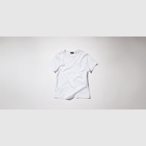 Cotton jersey T-shirt with embroidery