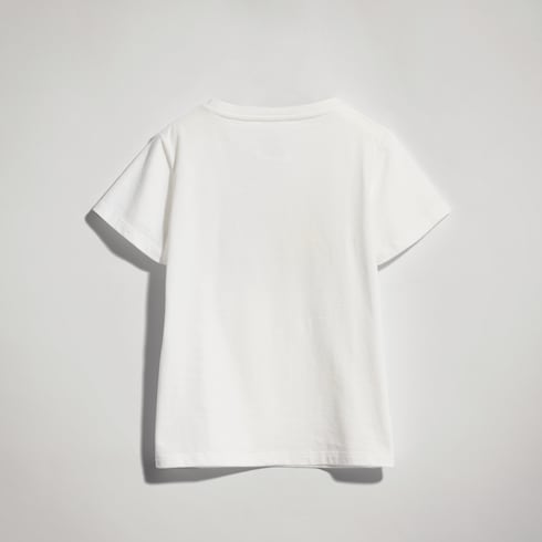 Kinder-T-Shirt aus Baumwolle mit Print