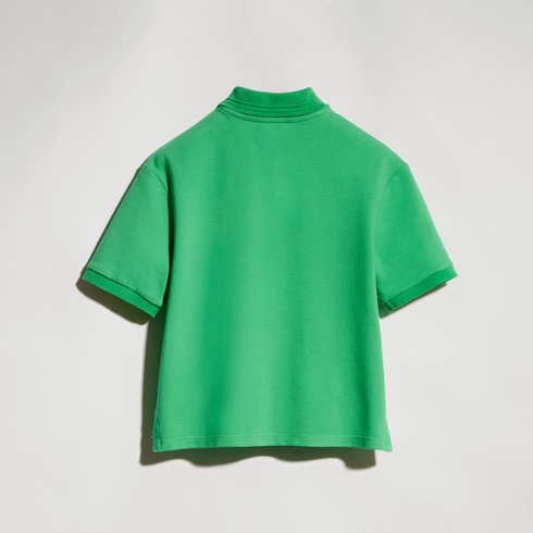 Polo bambino in piqué di cotone