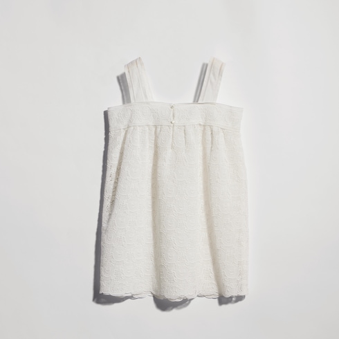 Vestido infantil de algodón