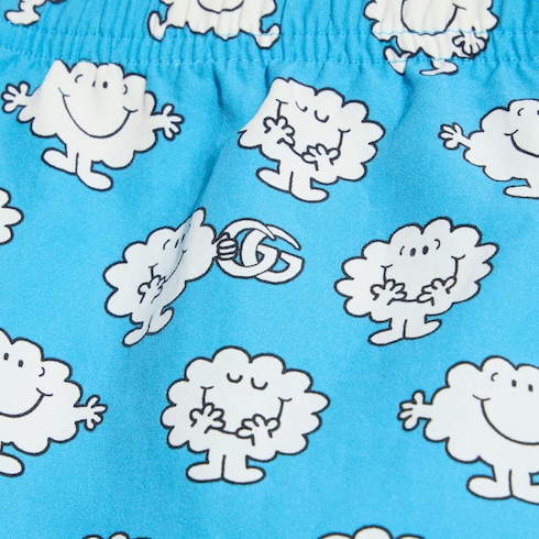 Short de bain pour bébé en nylon froissé