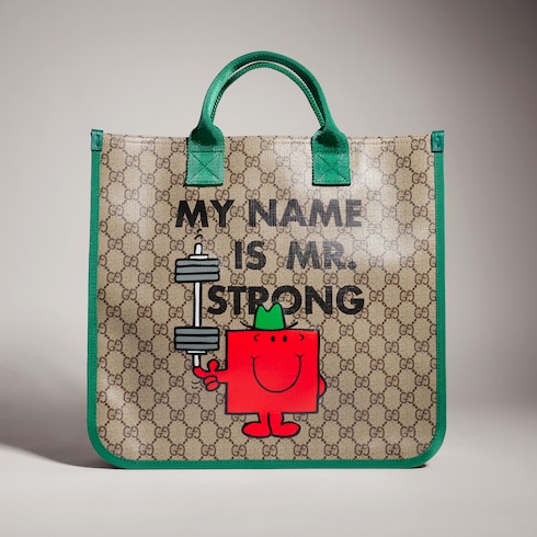Cabas pour enfant à motif GG avec imprimé