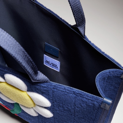 Cabas pour enfant à motif GG avec broderie