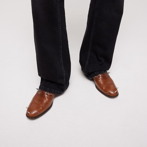 Mocasín tachonado para hombre