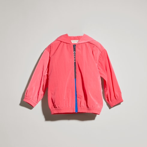 Babyjacke aus Nylon froissé