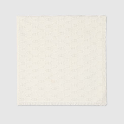 Coperta neonato in cotone con GG