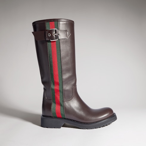 Stivale biker donna con Web