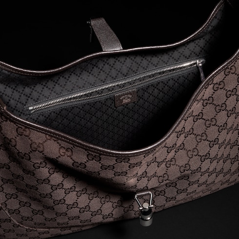 Gucci Jackie 1961系列大号斜挎手袋