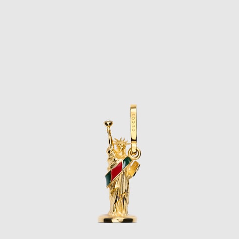 Statue of Liberty motif charm