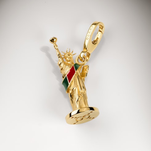 Statue of Liberty motif charm
