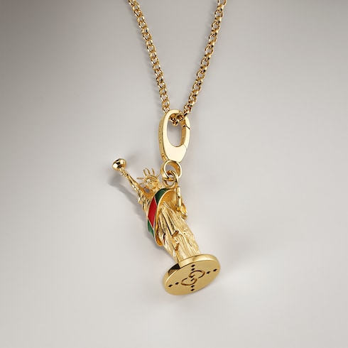 Statue of Liberty motif charm