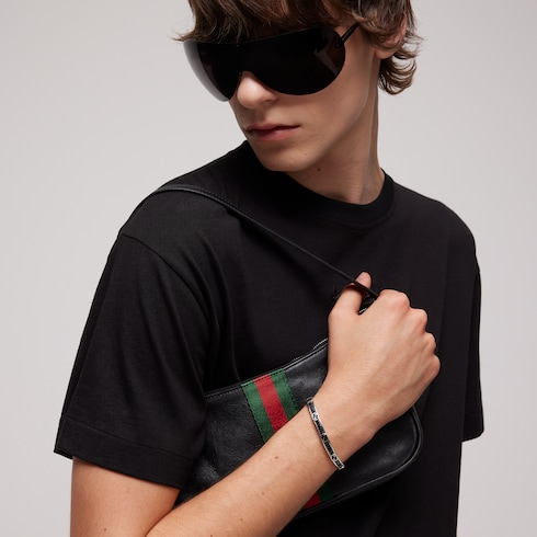 Bracelet jonc en cristal Gucci Interlocking