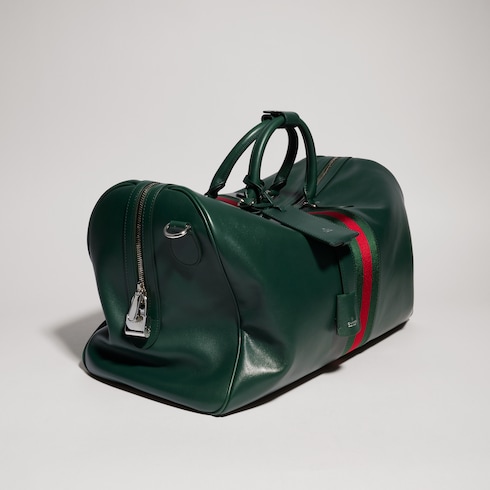 Web Trademark medium duffle bag
