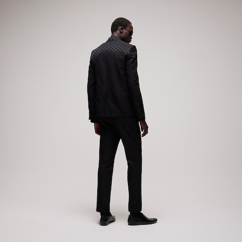 Pantalone in faille leggero GG