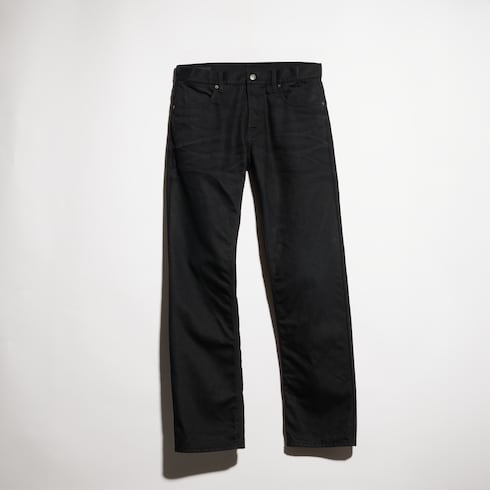 กางเกง Cotton denim pant with embroidery