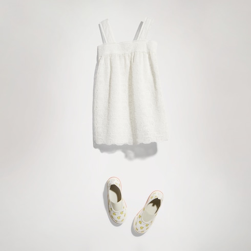 Vestido infantil de algodón