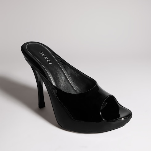 Mules à plateforme stiletto pour femme