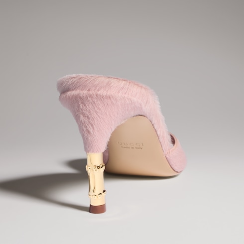 Mules avec motif 'Bamboo' pour femme