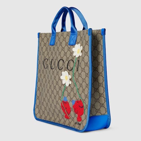 Cabas pour enfant à motif GG avec imprimé
