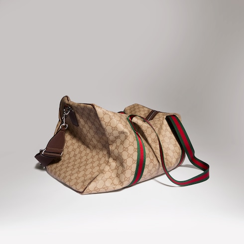 Bolsa de viaje mediana con tribanda Web