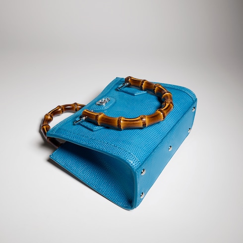 حقيبة اليد الصغيرة Gucci Diana من جلد السحلية