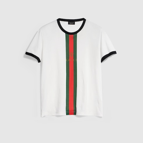 GUCCI コットンジャージー プリント Tシャツ
