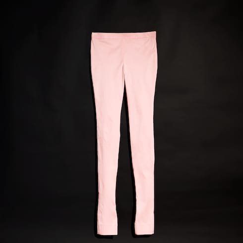 Leggings en soie stretch faille