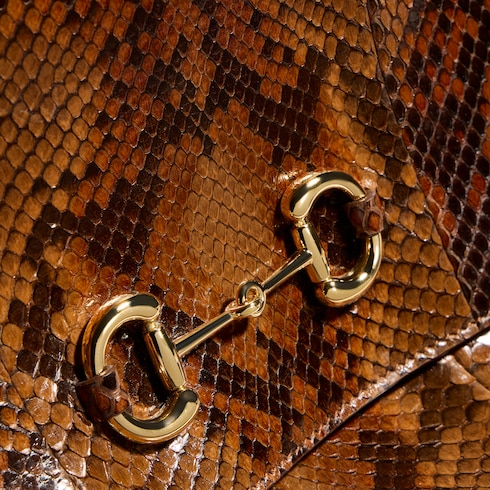 Paparazzo python medium top handle bag