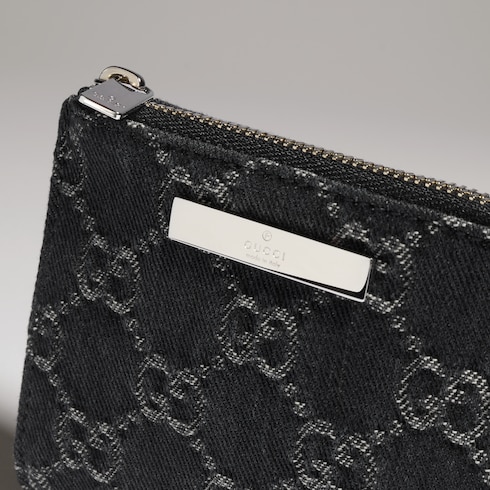 グッチ プラーク スモール ウォレット ・ブラック GGデニム | GUCCI公式