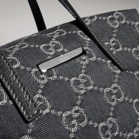 Borsa Boston misura piccola con placca Gucci