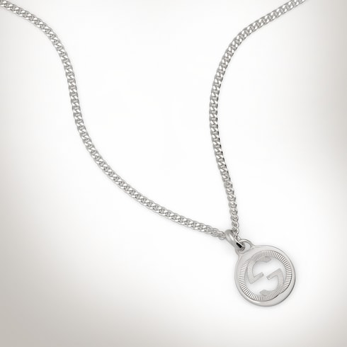 Collar Gucci Interlocking con colgante