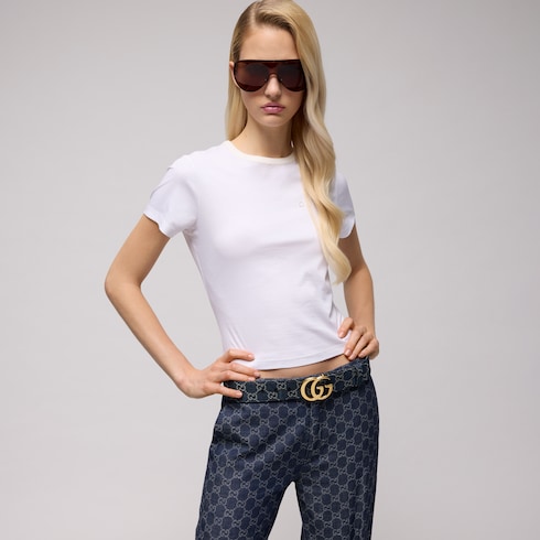 Ceinture large GG Marmont