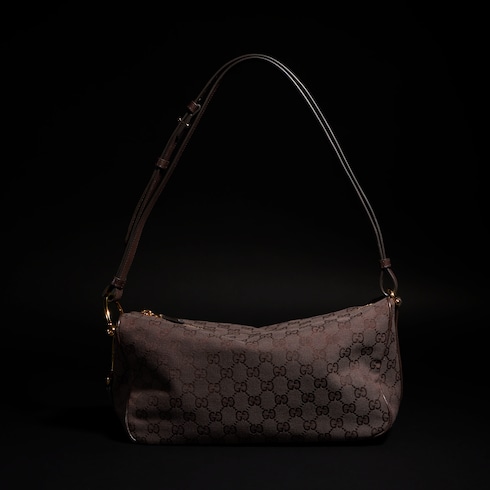 Borsa a spalla Gucci Half Horsebit misura media