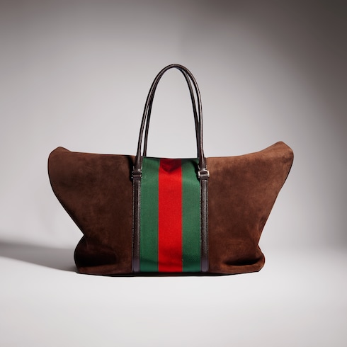 Mittelgroße Reisetasche mit Web