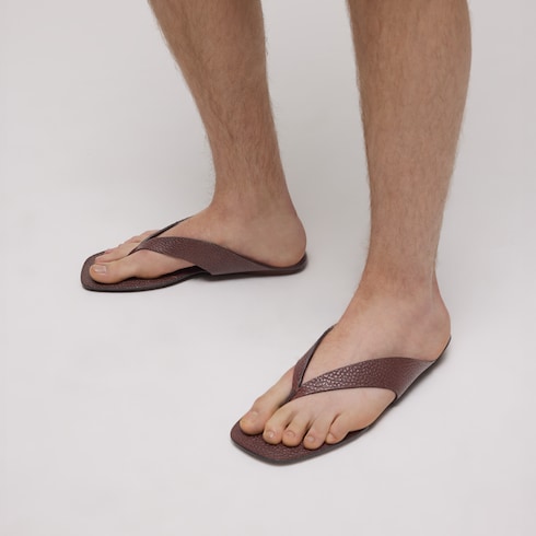 Infradito uomo con Incrocio GG