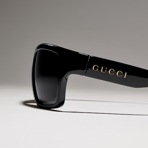 Geometric-frame sunglasses