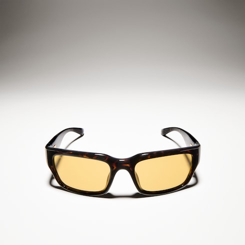 Lunettes de soleil rectangulaires