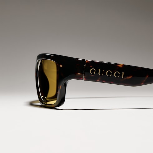 Lunettes de soleil rectangulaires