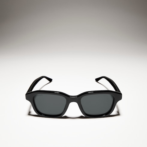Rectangular-frame sunglasses