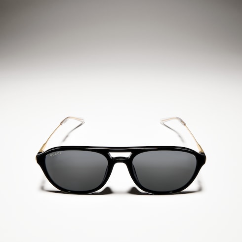 Low nose bridge fit navigator sunglasses