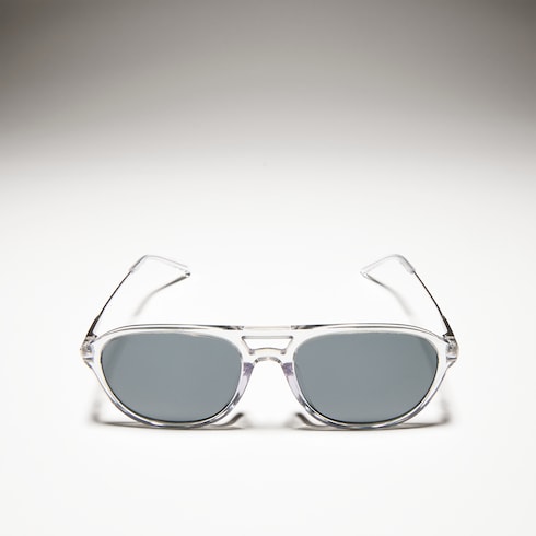 Low nose bridge fit navigator sunglasses