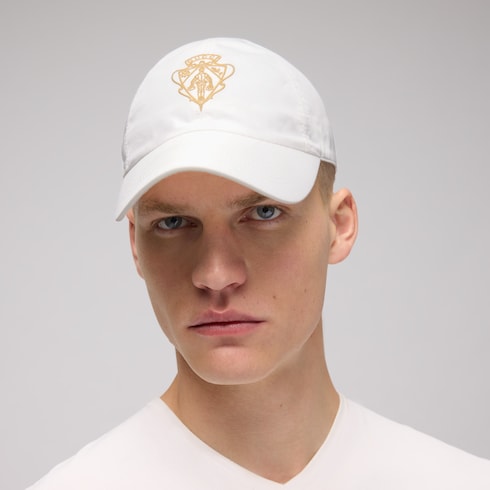 Casquette en coton avec broderie