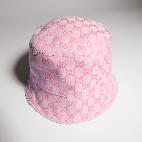 GG cotton canvas bucket hat