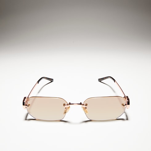 Lunettes de soleil rectangulaires