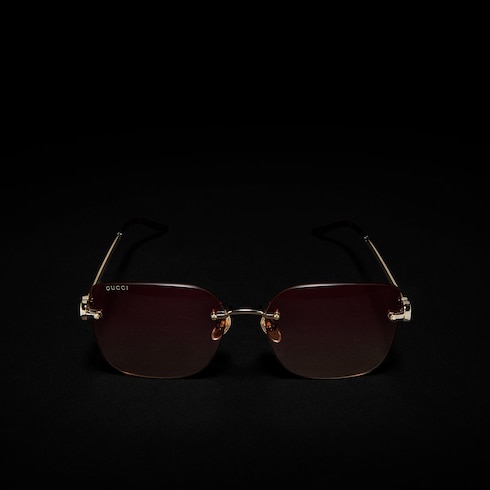 Low nose bridge fit butterfly sunglasses