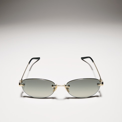 Low nose bridge fit round sunglasses