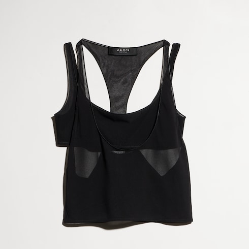Bralette-Set aus leichtem Crêpe-Jersey
