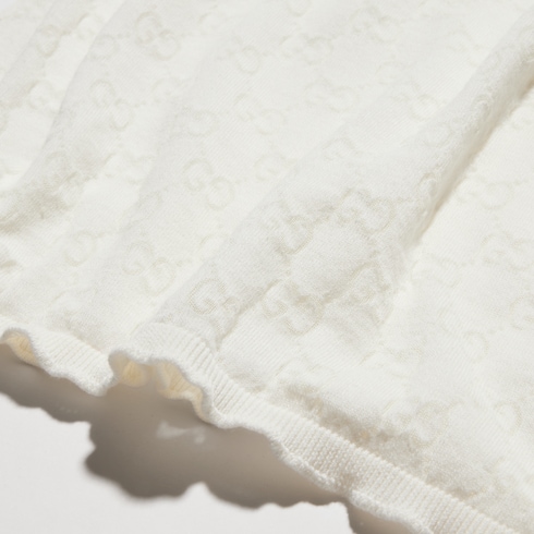 GG cotton devoré top