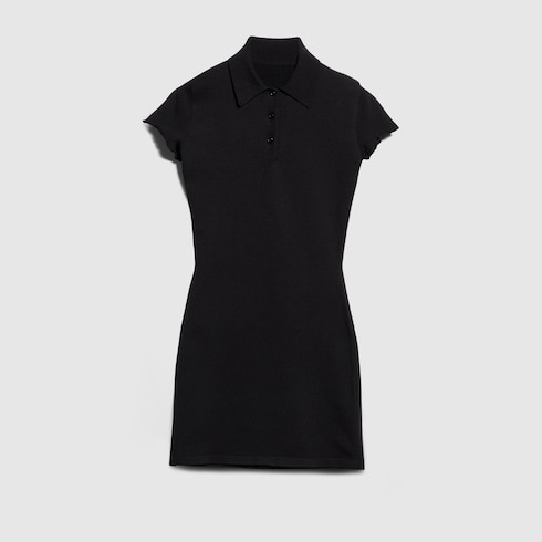 GUCCI ファイン ストレッチ シルク ドレス