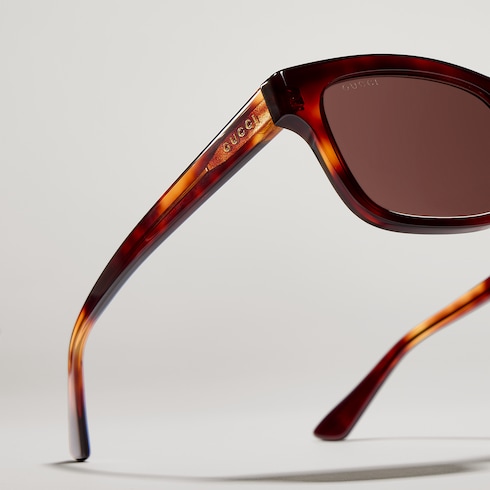 Rectangular-frame sunglasses